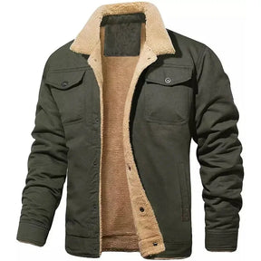 Casaco Masculino Bomber Para Inverno Lã Acolchoada Premium - (Promoção de Inverno 2025)