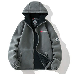 Jaqueta Masculina Polar para Inverno com Bolsos Casual - (Promoção de Inverno 2025)