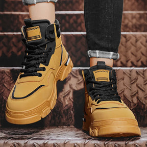 Bota Masculina Tática para Trilhas com Cano Curto Respirável Leve e Antiderrapante – (Promoção de Inverno 2025)