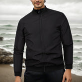 Jaqueta Masculina Impermeável Casual com Gola Manga Longa – (Promoção de Inverno 2025)