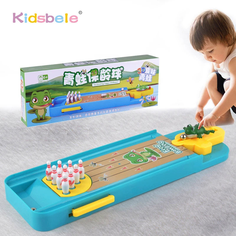 Mini Jogo de Boliche de Mesa – Brinquedo Interativo Infantil