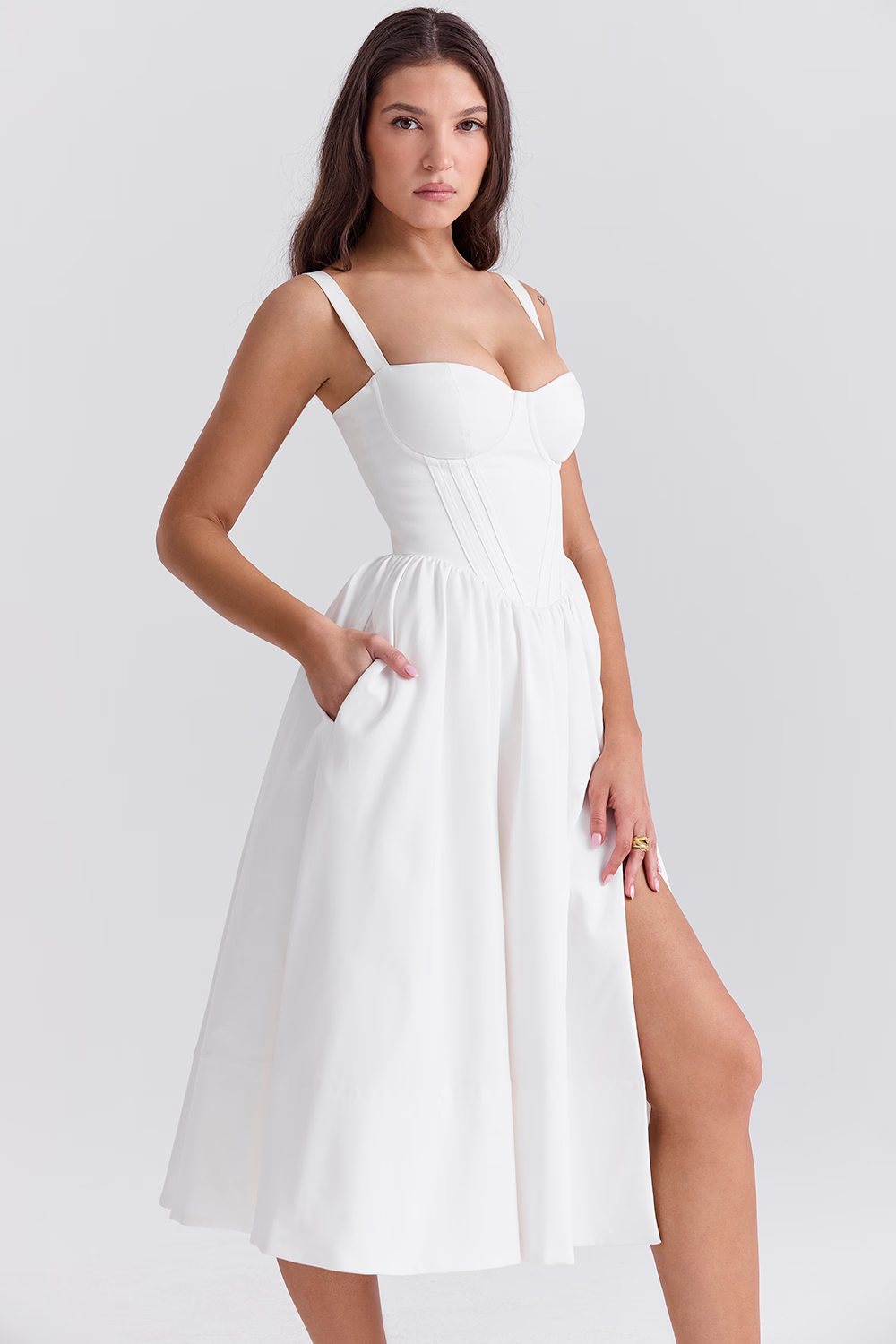 Vestido Midi Modelador Modern Sedução - GOLDEN ERA