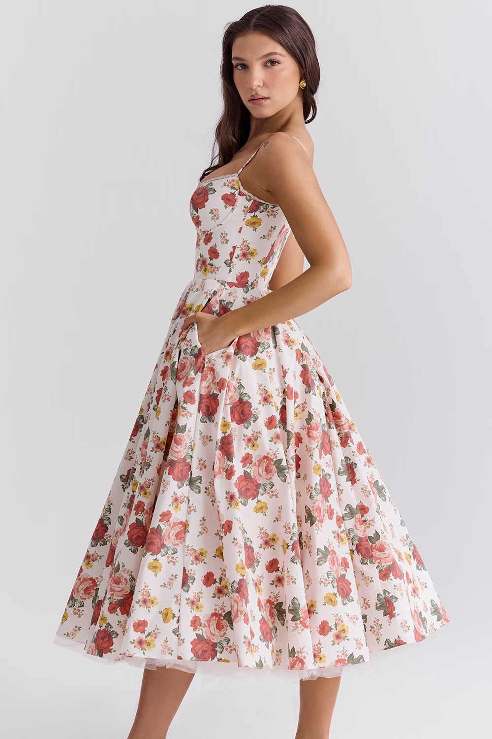 Vestido Midi Modelador Com Forro Modern Wicked - GOLDEN ERA