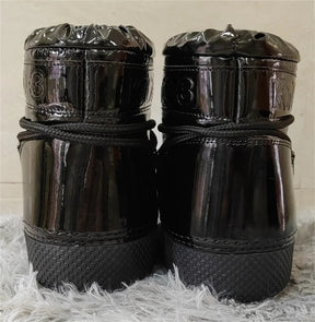 Bota Plataforma Feminina Cano Curto Impermeável Conforto e Estilo Para o Inverno – (Promoção de Inverno 2025)