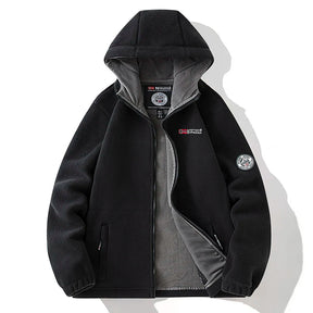 Jaqueta Masculina Polar para Inverno com Bolsos Casual - (Promoção de Inverno 2025)