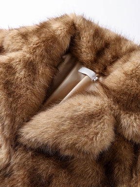 Casaco Feminino Elegante com Lapela Forro Peluciado Manga Longa Vintage – (Promoção de Inverno 2025)
