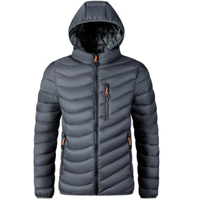 Jaqueta Masculina Corta-Vento Parka Casual Fashion com Capuz - (Promoção de Inverno 2025)
