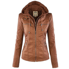 Jaqueta Feminina Básica Impermeável Corta-Vento - (Promoção de Inverno 2025)