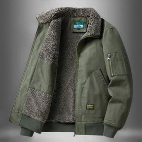 Casaco Masculino Para Inverno com Forro Confortável de Lã - (Promoção de Inverno 2025)