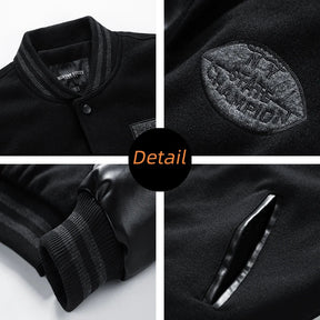 Jaqueta Masculina Baseball Larga Estilo Casual - (Promoção de Inverno 2025)
