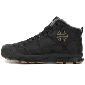 Bota Masculina de Inverno Antiderrapante com Forro Quente Leve e Minimalista – (Promoção de Inverno 2025)