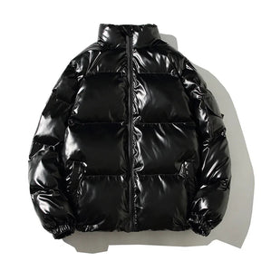 Jaqueta Parka Masculina com Capuz Forro Quente Design Corta-Vento com Zíper – (Promoção de Inverno 2025)