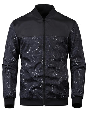 Jaqueta Masculina Casual Curta com Gola Estilo Baseball – (Promoção de Inverno 2025)